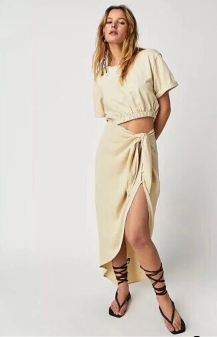 Free People Khaki Set Size XS NWT